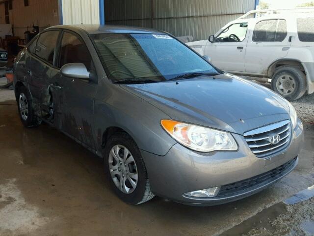 KMHDU4AD0AU974159 - 2010 HYUNDAI ELANTRA BL GRAY photo 1