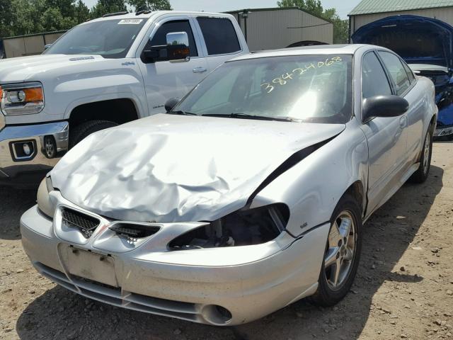 1G2NF52E53C191691 - 2003 PONTIAC GRAND AM S SILVER photo 2