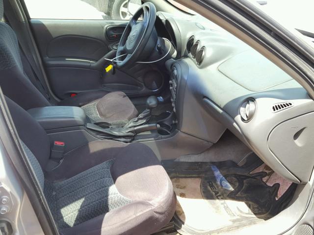 1G2NF52E53C191691 - 2003 PONTIAC GRAND AM S SILVER photo 5
