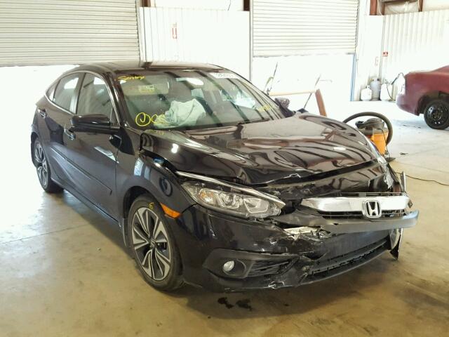 19XFC1F71GE003051 - 2016 HONDA CIVIC EXL BLACK photo 1