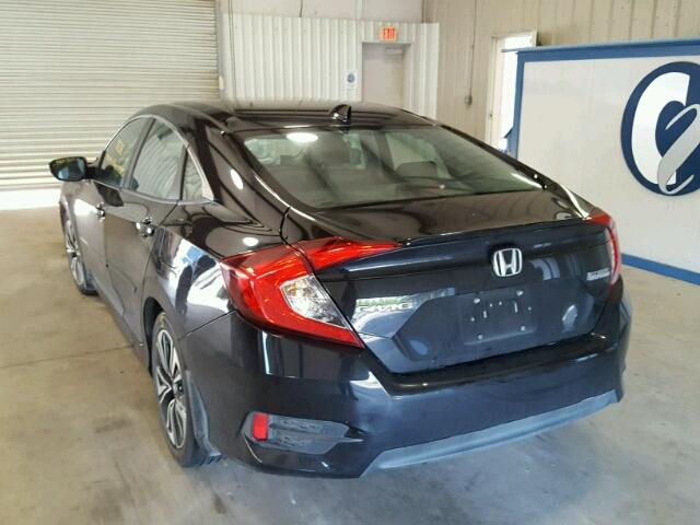 19XFC1F71GE003051 - 2016 HONDA CIVIC EXL BLACK photo 3