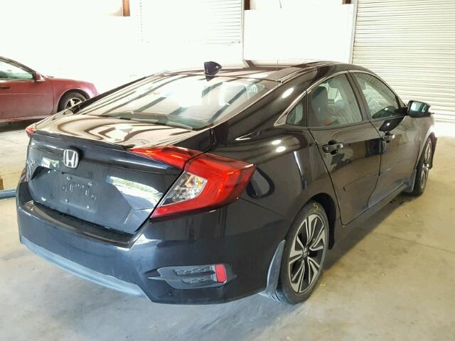 19XFC1F71GE003051 - 2016 HONDA CIVIC EXL BLACK photo 4
