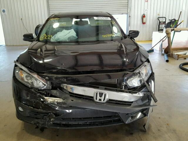 19XFC1F71GE003051 - 2016 HONDA CIVIC EXL BLACK photo 9