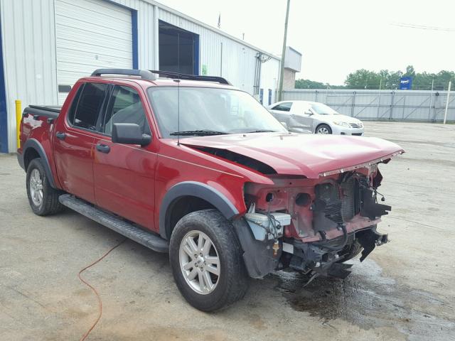 1FMEU3BE9AUA16353 - 2010 FORD EXPLORER S RED photo 1