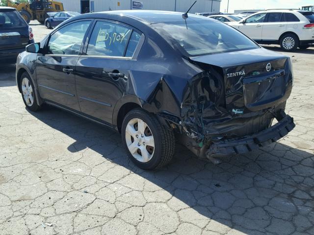 3N1AB61E19L614442 - 2009 NISSAN SENTRA 2.0 BLACK photo 3