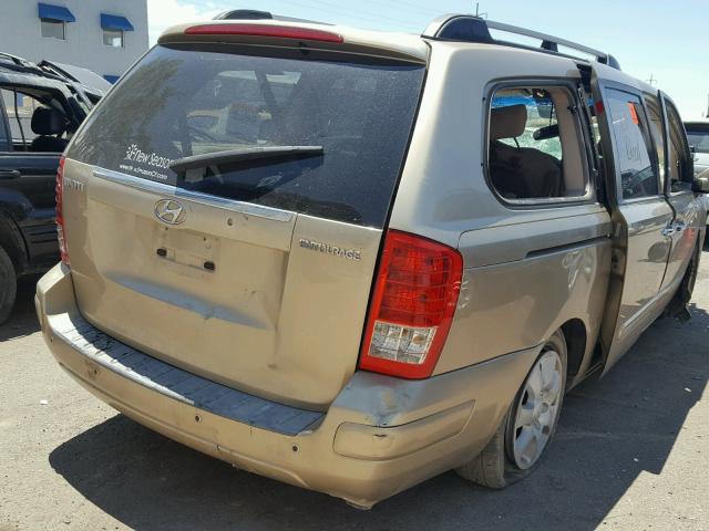 KNDMC233576028927 - 2007 HYUNDAI ENTOURAGE GOLD photo 4