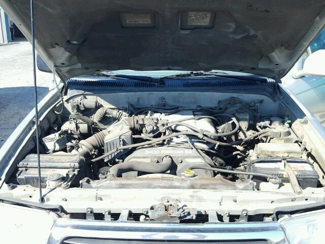 JT3HN86R1Y0323174 - 2000 TOYOTA 4RUNNER SR SILVER photo 7