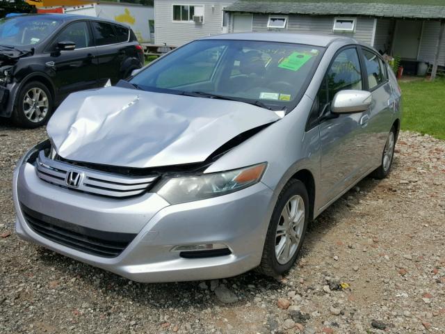 JHMZE2H74BS000952 - 2011 HONDA INSIGHT EX SILVER photo 2