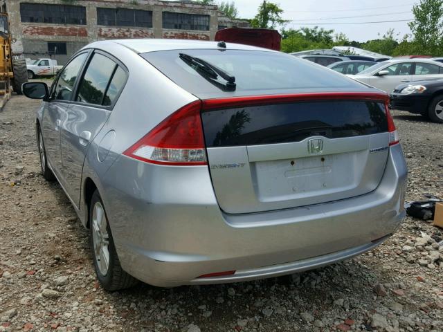 JHMZE2H74BS000952 - 2011 HONDA INSIGHT EX SILVER photo 3