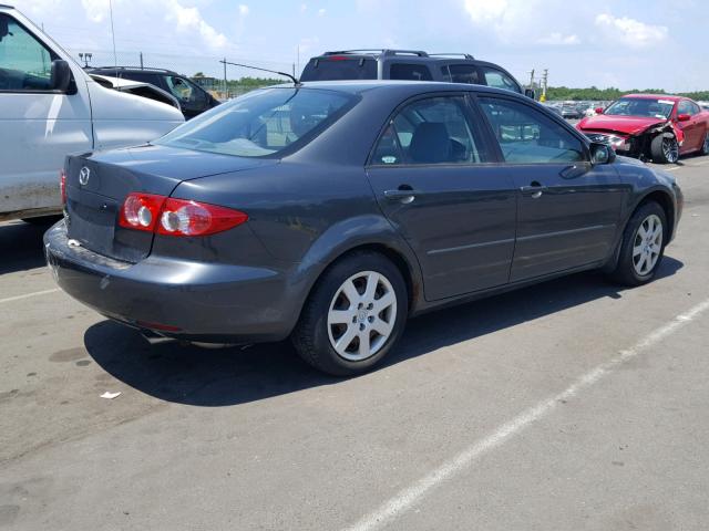 1YVFP80C155M74526 - 2005 MAZDA 6 I GRAY photo 4