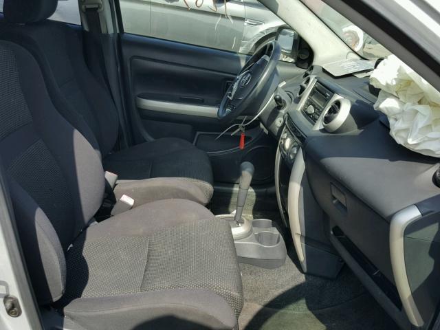JTKKT624350105019 - 2005 TOYOTA SCION XA ვერცხლისფერი ფოტო 5