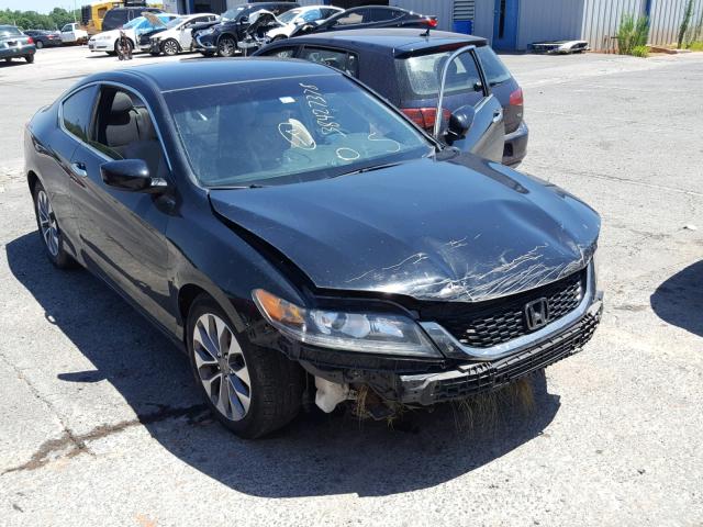 1HGCT1B30DA000762 - 2013 HONDA ACCORD LX- BLACK photo 1