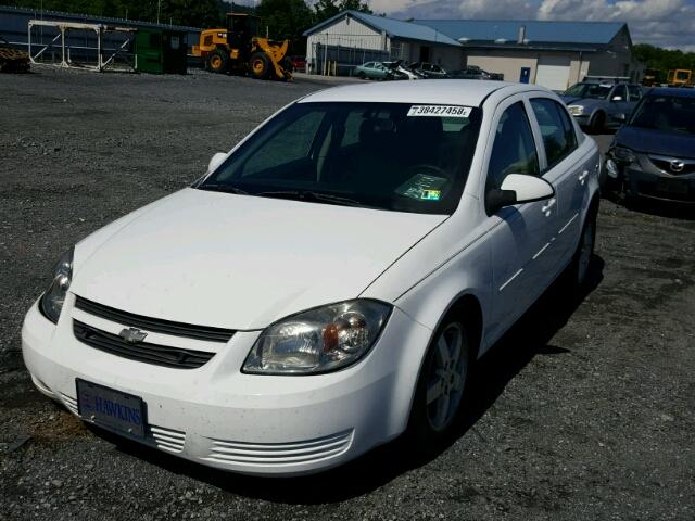 1G1AF5F54A7208547 - 2010 CHEVROLET COBALT 2LT WHITE photo 2