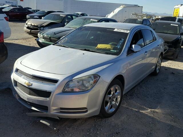 1G1ZC5E07AF202068 - 2010 CHEVROLET MALIBU 1LT ვერცხლისფერი ფოტო 2