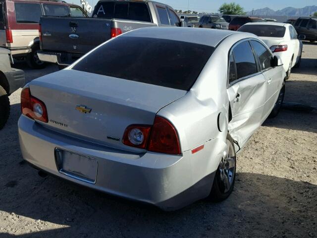 1G1ZC5E07AF202068 - 2010 CHEVROLET MALIBU 1LT ვერცხლისფერი ფოტო 4