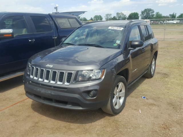 1C4NJDBB3GD535688 - 2016 JEEP COMPASS SP CHARCOAL photo 2