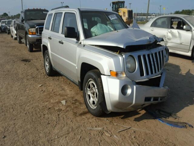 1J4NT2GAXAD520881 - 2010 JEEP PATRIOT SP SILVER photo 1