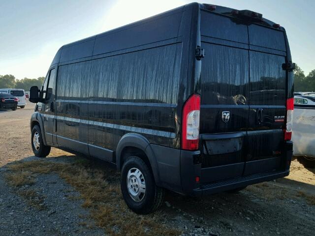 3C6TRVDD2EE127495 - 2014 RAM PROMASTER BLACK photo 3