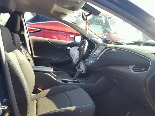 1G1ZB5STXHF272529 - 2017 CHEVROLET MALIBU LS BLUE photo 5