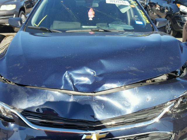 1G1ZB5STXHF272529 - 2017 CHEVROLET MALIBU LS BLUE photo 7