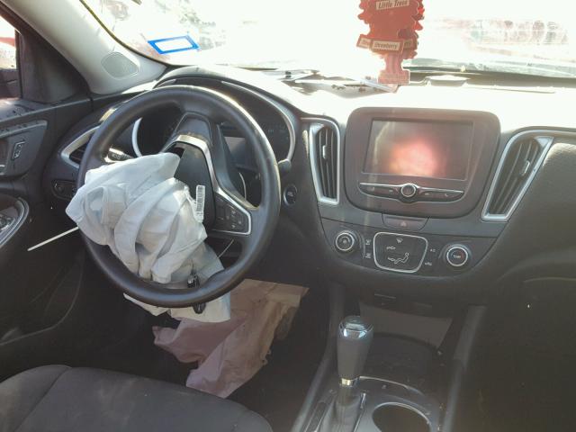 1G1ZB5STXHF272529 - 2017 CHEVROLET MALIBU LS BLUE photo 9