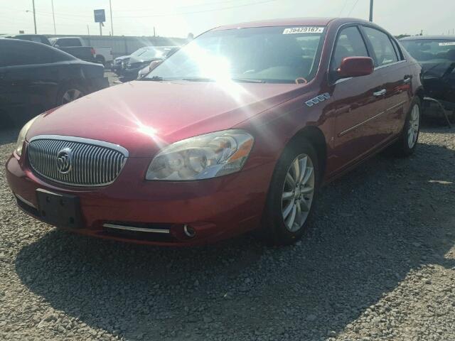 1G4HE57Y78U108192 - 2008 BUICK LUCERNE CX MAROON photo 2