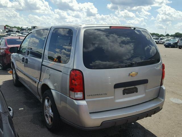 1GNDV23108D155503 - 2008 CHEVROLET UPLANDER L 灰色 照片 3