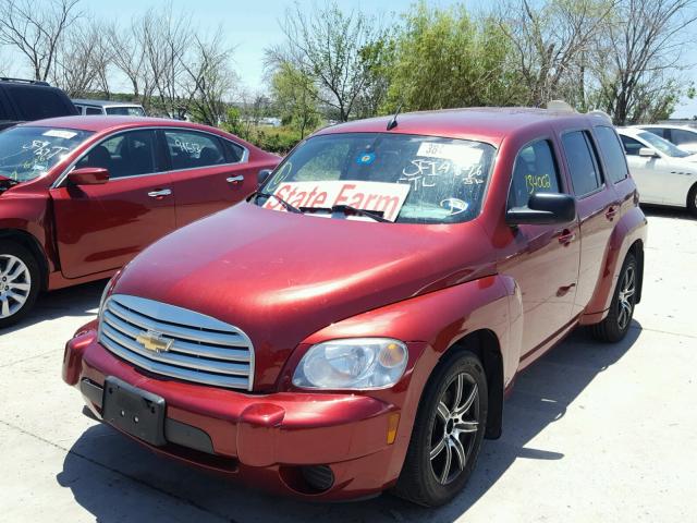 3GNCA13D28S683667 - 2008 CHEVROLET HHR LS წითელი ფოტო 2