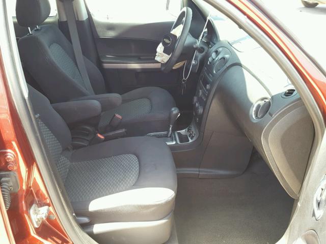3GNCA13D28S683667 - 2008 CHEVROLET HHR LS წითელი ფოტო 5