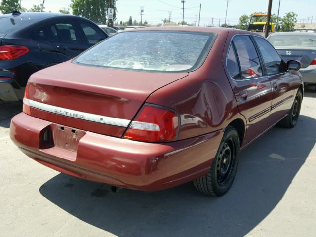 1N4DL01D31C206350 - 2001 NISSAN ALTIMA XE BURGUNDY photo 4