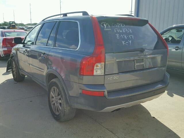 YV4CY982681454059 - 2008 VOLVO XC90 3.2 GRAY photo 3