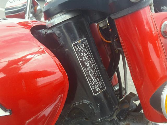 CB350445109 - 1972 HONDA CB350 红色 照片 10