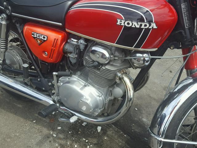CB350445109 - 1972 HONDA CB350 红色 照片 7