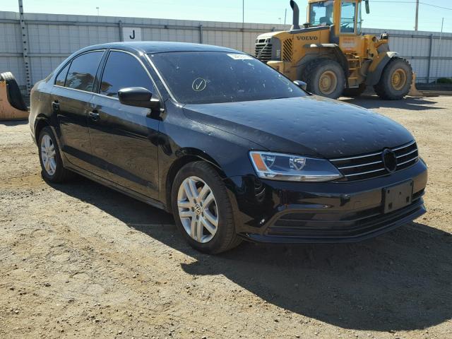 3VW2K7AJ9FM352662 - 2015 VOLKSWAGEN JETTA BASE Սև լուսանկար 1