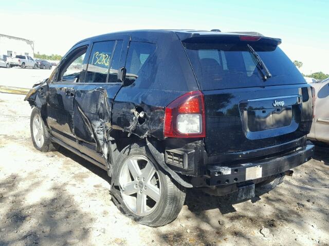 1C4NJCEA8ED831266 - 2014 JEEP COMPASS LA BLACK photo 3