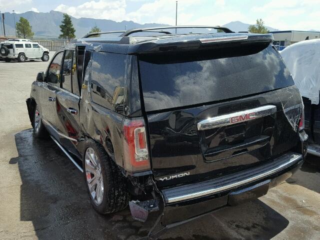 1GKS2CKJ7GR377865 - 2016 GMC YUKON DENA BLACK photo 3