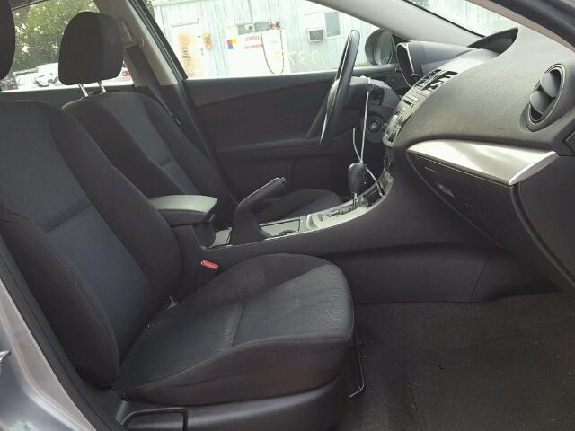 JM1BL1VF7B1435145 - 2011 MAZDA 3 I GRAY photo 5