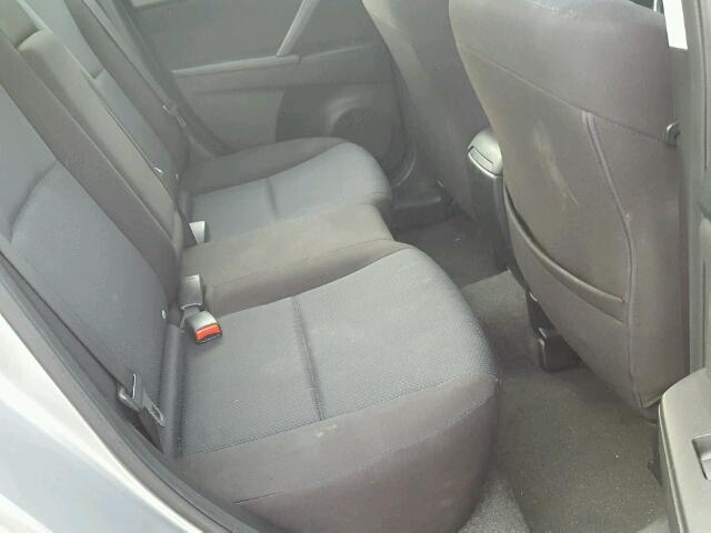 JM1BL1VF7B1435145 - 2011 MAZDA 3 I GRAY photo 6