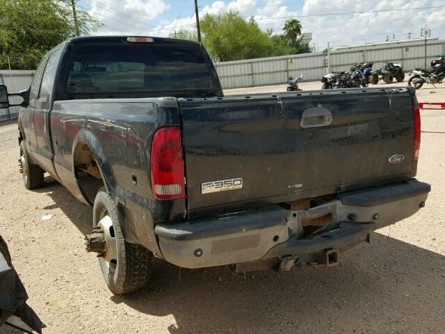 1FTWW33Y26ED89635 - 2006 FORD F350 SUPER BLACK photo 3