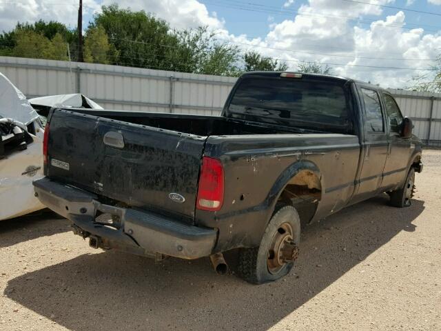 1FTWW33Y26ED89635 - 2006 FORD F350 SUPER BLACK photo 4