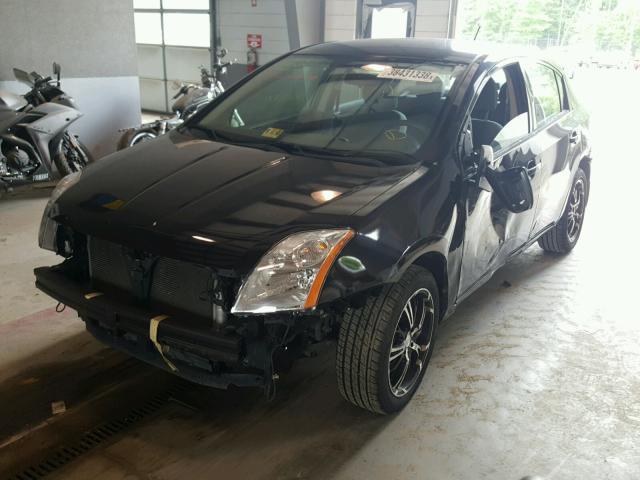 3N1AB61E88L651504 - 2008 NISSAN SENTRA 2.0 BLACK photo 2