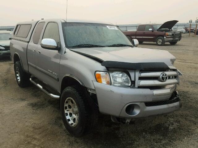 5TBBN44164S434598 - 2004 TOYOTA TUNDRA SILVER photo 1