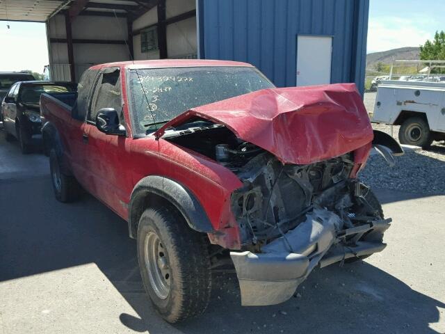 1GCDT19Z2R8129548 - 1994 CHEVROLET S TRUCK RED photo 1