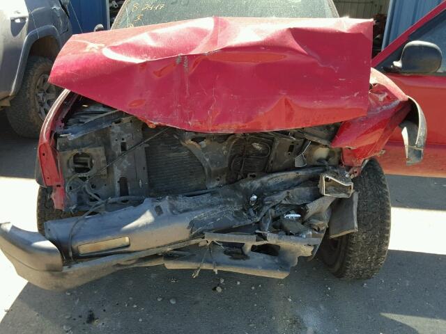 1GCDT19Z2R8129548 - 1994 CHEVROLET S TRUCK RED photo 7