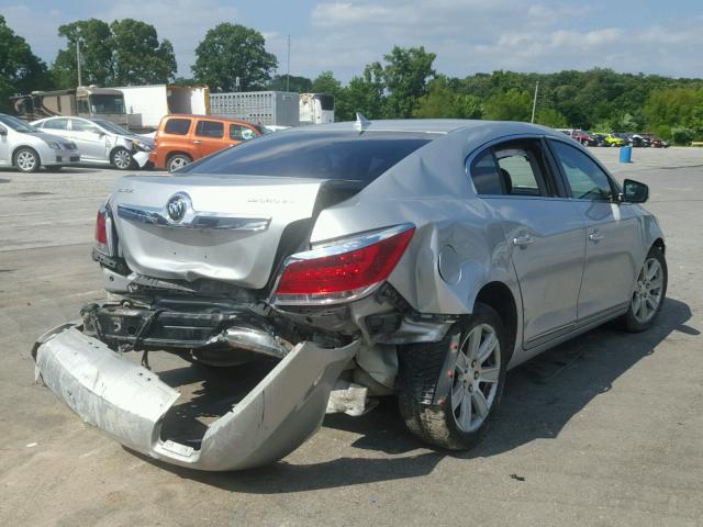 1G4GD5E37CF113640 - 2012 BUICK LACROSSE P SILVER photo 4