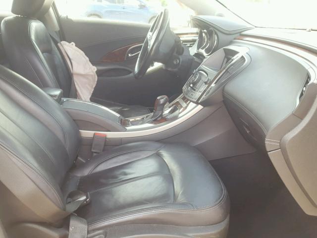 1G4GD5E37CF113640 - 2012 BUICK LACROSSE P SILVER photo 5