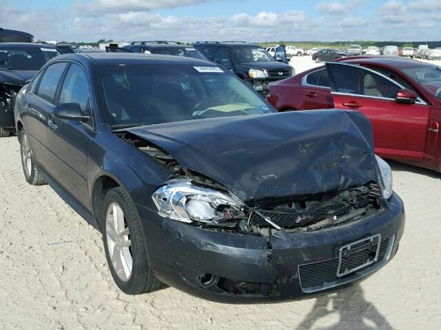 2G1WC5E30D1138481 - 2013 CHEVROLET IMPALA LTZ BLACK photo 1