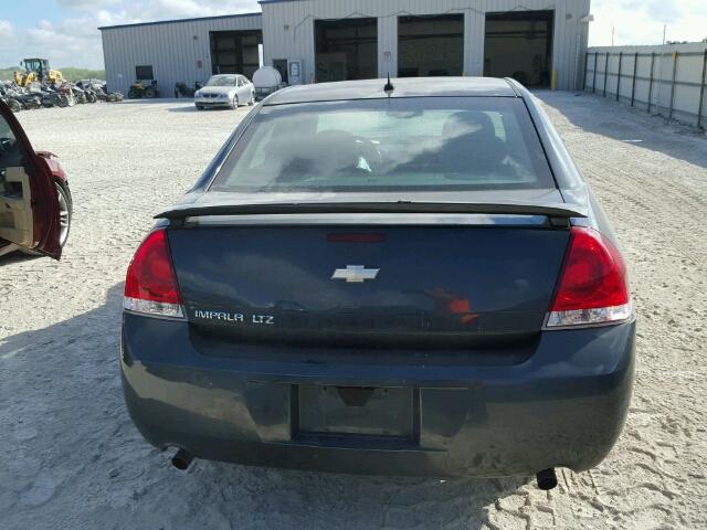 2G1WC5E30D1138481 - 2013 CHEVROLET IMPALA LTZ BLACK photo 9