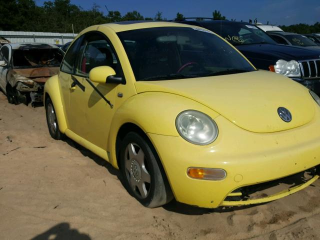 3VWDC21C41M405755 - 2001 VOLKSWAGEN NEW BEETLE ყვითელი ფოტო 1