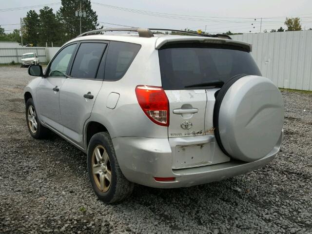 JTMBD33V966021487 - 2006 TOYOTA RAV4 SILVER photo 3